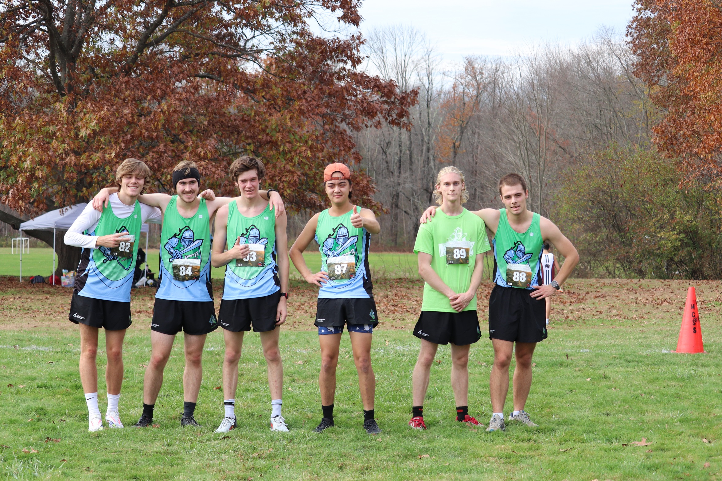 Knights' Norman Benoit takes 3rd, Team 2nd at Men's YSCC Cross Country Championship