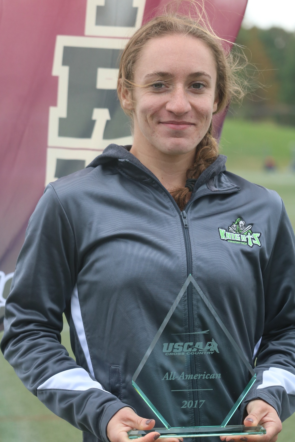 Senior Rebecca Broadbent takes 3rd place All-American Finish at USCAA National Championships